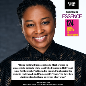 Tiauna Jackson featured in Essence 124 Black Women in Hollywood